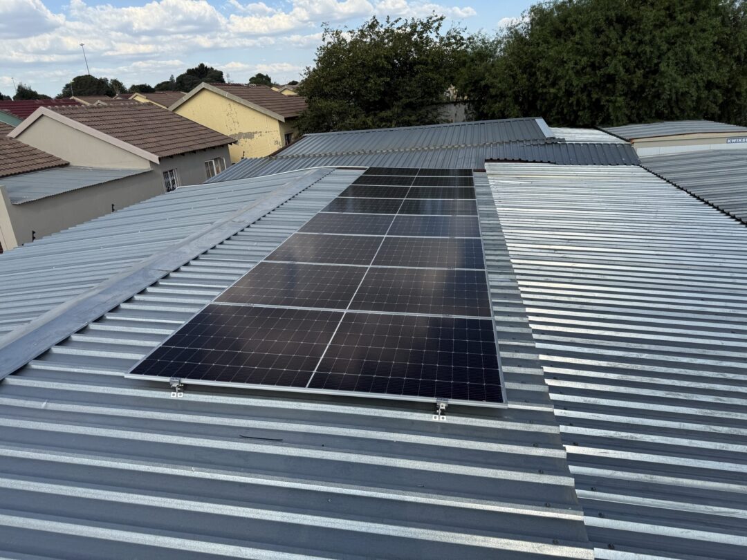 Solar panels fitted on house roof by EXBS